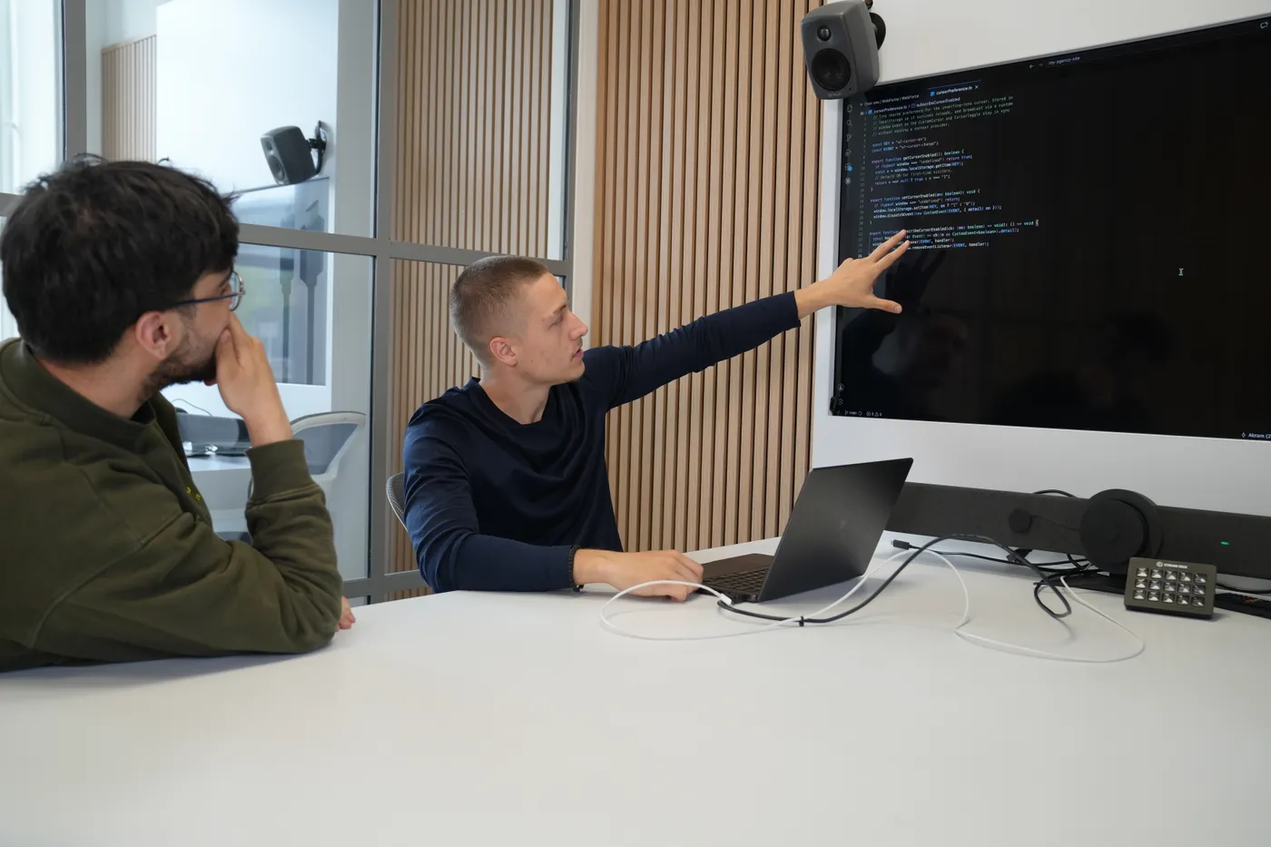 WebForce team aan het werk